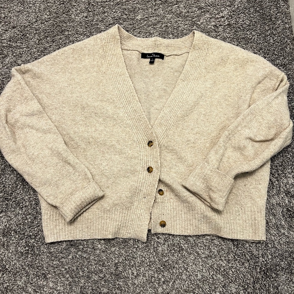 Beige Cardigan